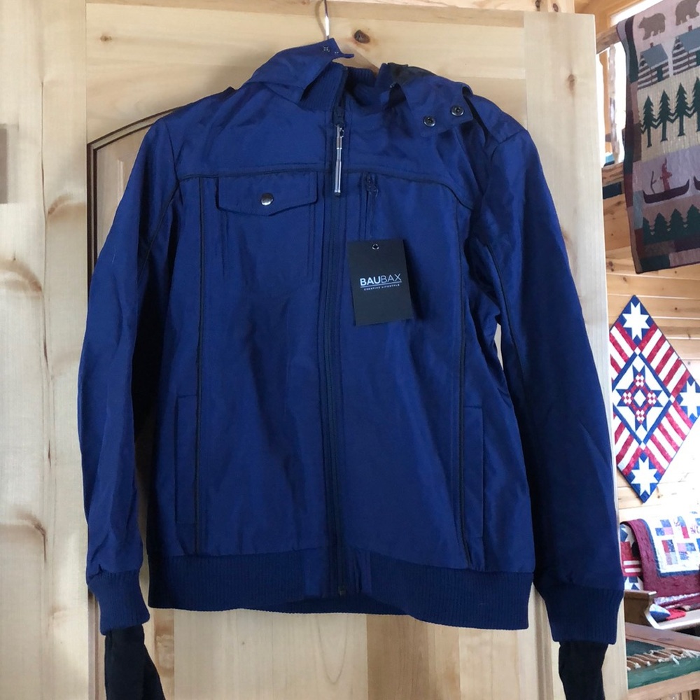 BauBax ladies large travel bomber jacket